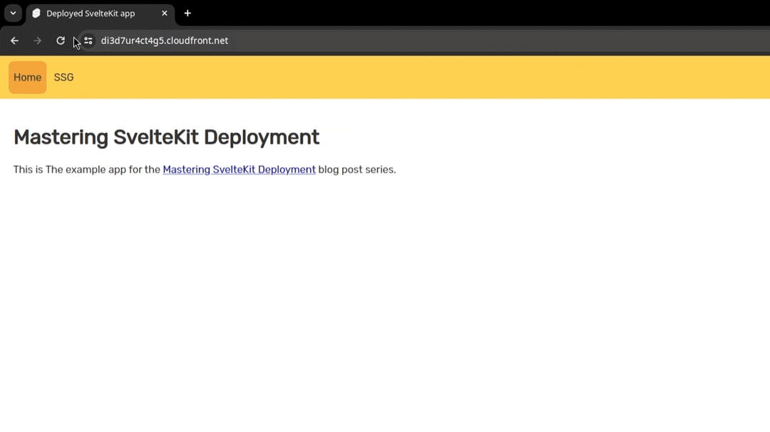 CloudFormation stacks automatically created by SST